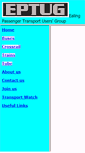 Mobile Screenshot of eptug.org.uk