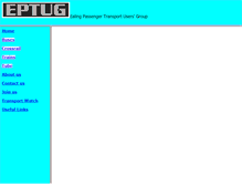 Tablet Screenshot of eptug.org.uk